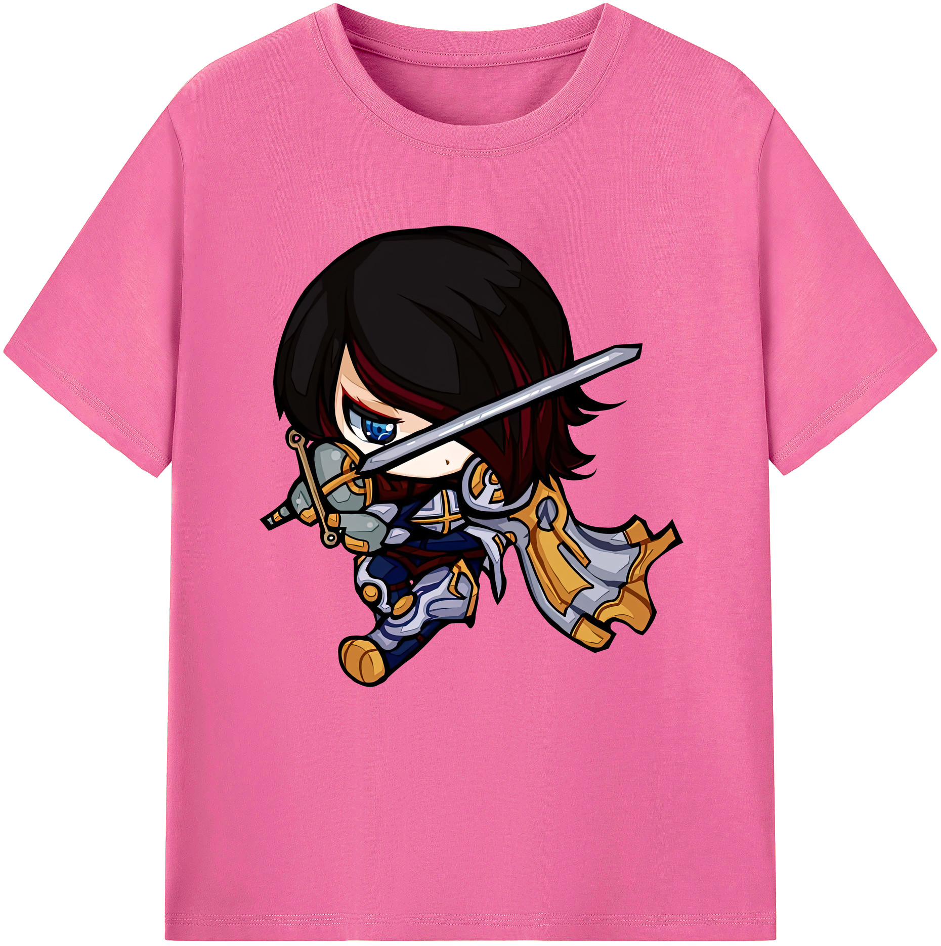 リーグ・オブ・レジェンド League of Legends LOL レディースカジュアルプリントTシャツ（綿100％）